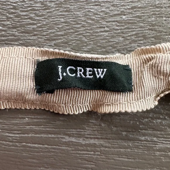 J. Crew Green Beaded Grosgrain Ribbon Belt, one size - Picture 3 of 3